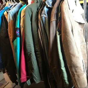 25 vintage jackets .